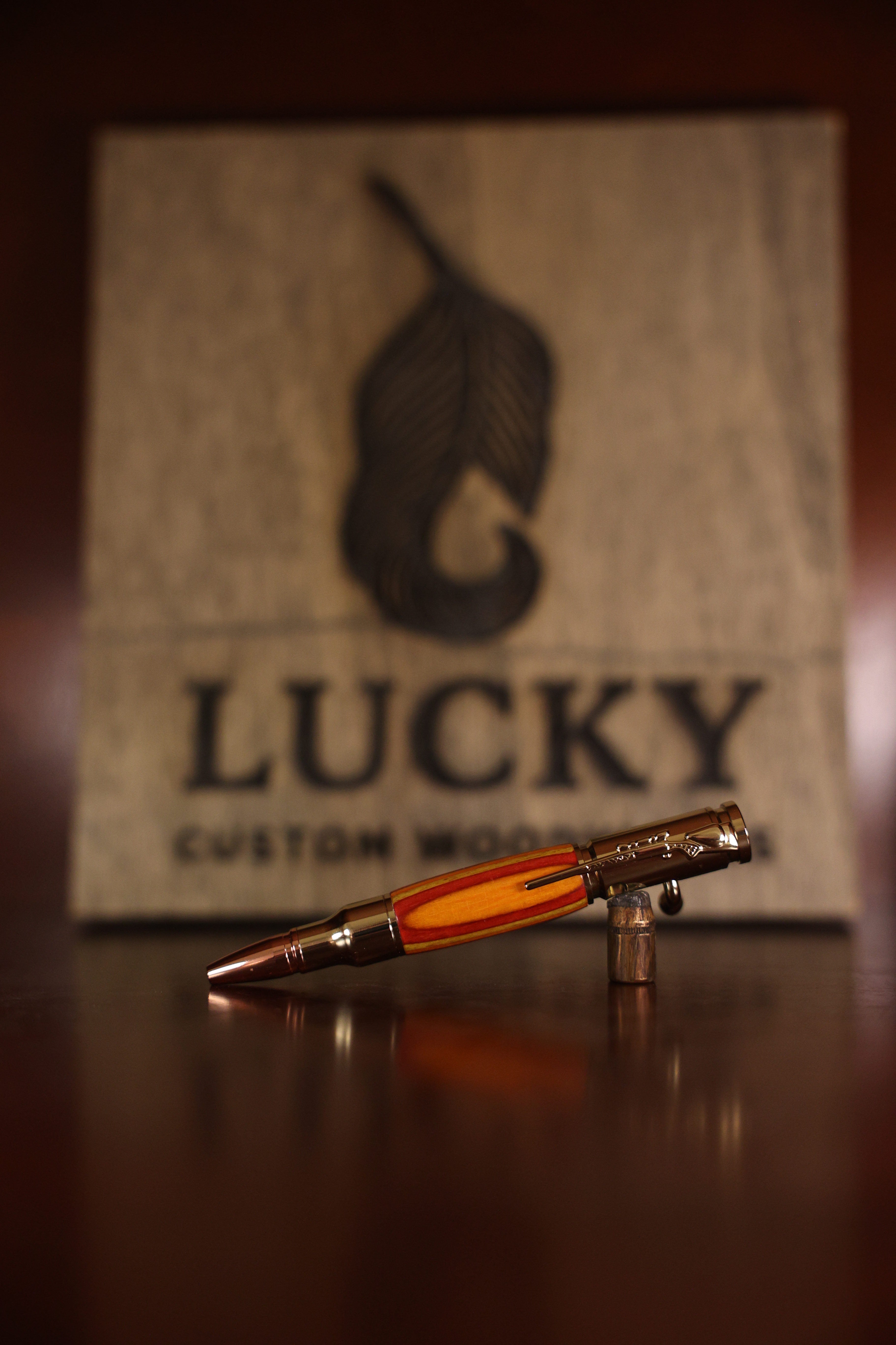 (GOLD) MINI BOLT ACTION - BALLPOINT PEN